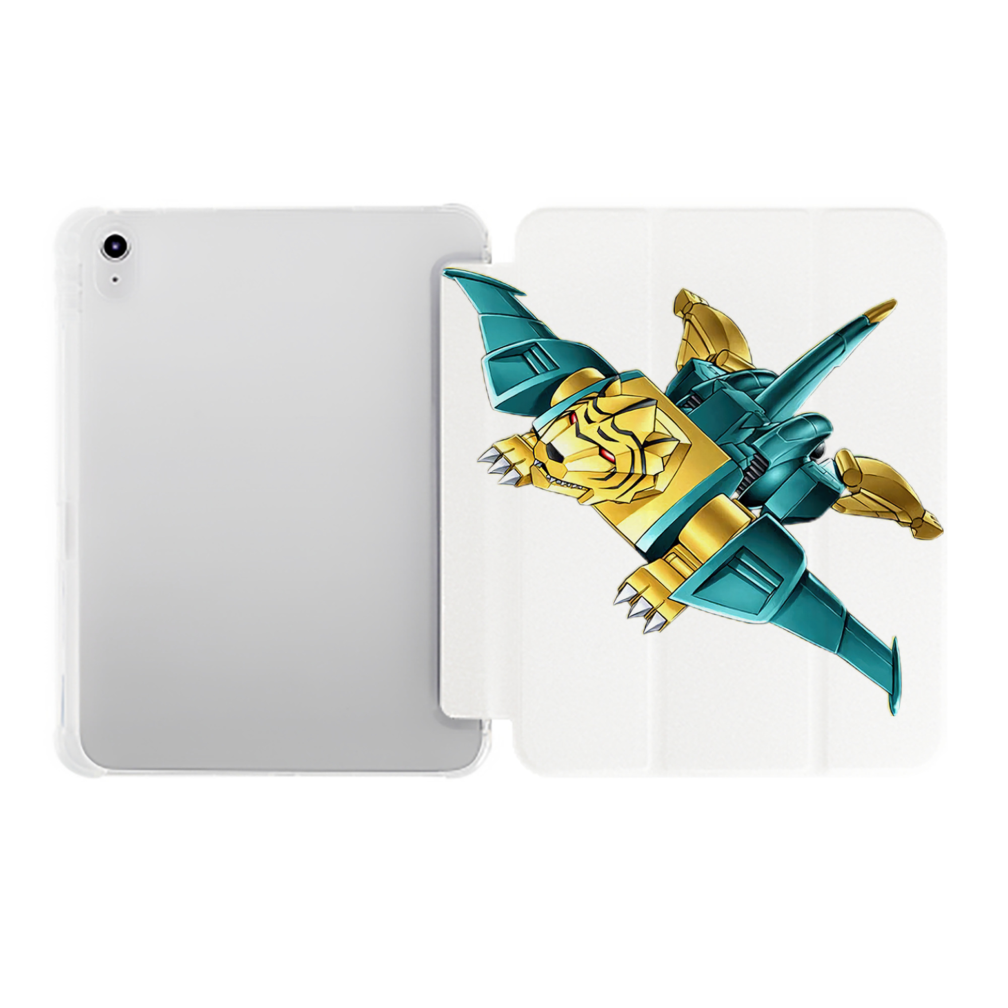 （画像用） 遊☆戯☆王 Yu-Gi-Oh! IPad ケース ペン収納付き 三つ折りスタンド PUレザー×シリコン 対応機種9.5/10.5/10.9インチ